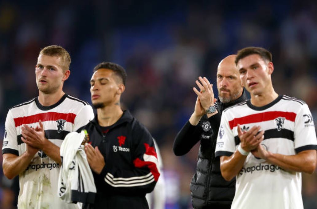 Man United chỉ giành được 1 điểm trước Palace.